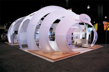 engage the creative with a tension fabric exhibition system