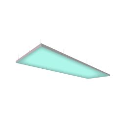 fabric tension silicone edge graphic (SEG) lightbox ceilings