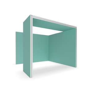 silicone edge (SEG) exhibition stands - small