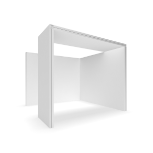 silicone edge (SEG) exhibition stands - small