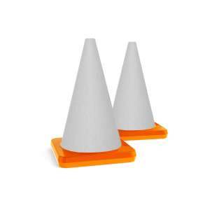 branded event safety cone covers